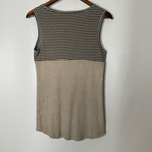 Voice of California Vocal Vintage Machine Easy Rider Studded Tan Tank Top Sz XL. - Picture 14 of 16